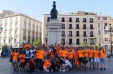 Thumbnail Groupe d'�tudiants ISC Spain visitant les lieux touristiques de Madrid 