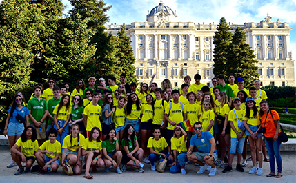 Colonie de vacances à Madrid