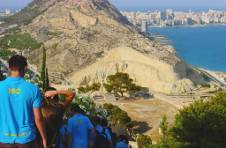 Thumbnail les campeurs de l’ISC Spain, découvrant une des merveilles d’Alicante