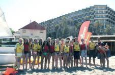 Thumbnail les étudiants internationaux de l’ISC, sur une plage espagnole