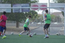 Thumbnail match de foot entre les campeurs de l’ISC Spain