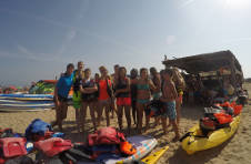Thumbnail les étudiants de l’ISC Spain prêt pour une activité nautique
