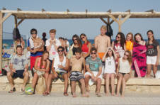 Thumbnail nos étudiants de beach volley à Alicante